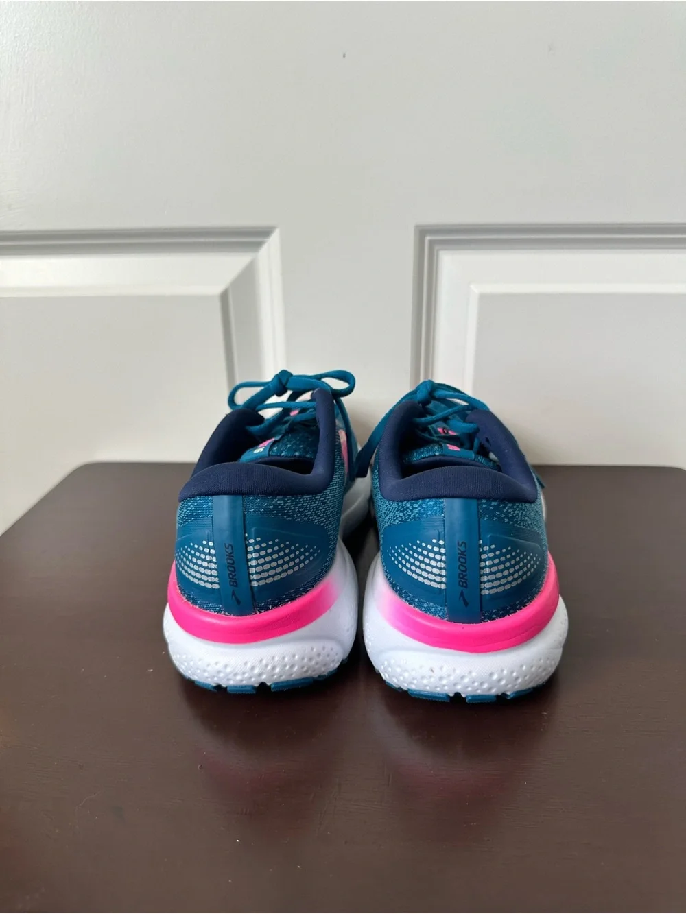 Brooks Women's Ghost 16 GTX Running Shoes Moroccan Blue/ Pink Size 8